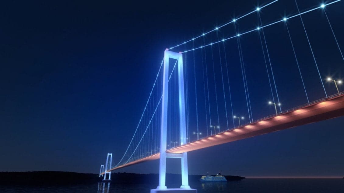 Portada: Orgullo latinoamericano: el Puente Chacao será el más largo de la región y superará al Golden Gate