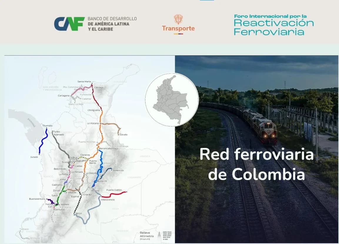 Portada: ¿Adiós al Tapón del Darién? El megaproyecto ferroviario que uniría a Colombia con el mundo en 2027