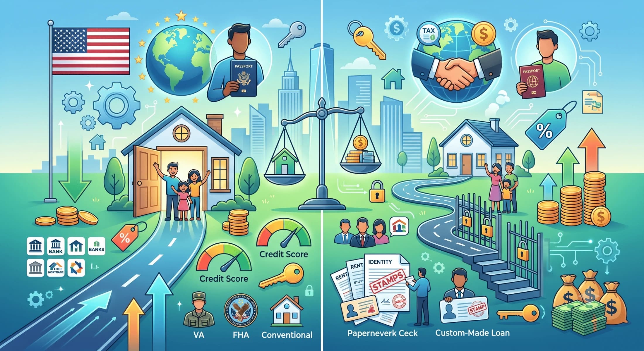 Cover: ITIN vs SSN for Buying a House in the USA: Differences You Should Know in 2026