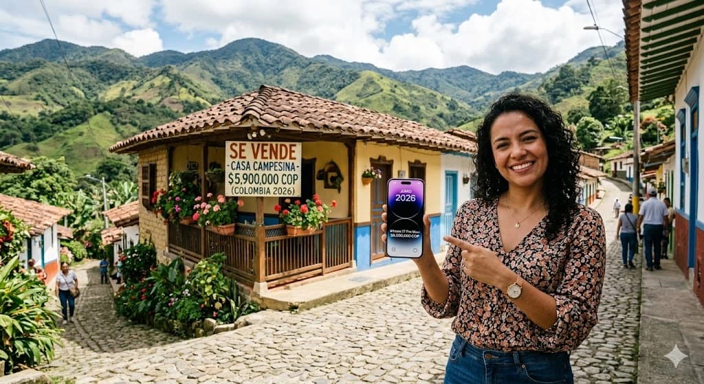 Portada: Colombia: Municipios donde una casa cuesta menos que un iPhone en 2026