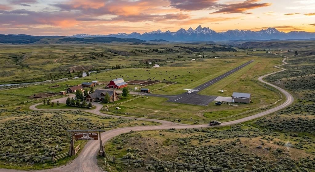 Cover: The Wyoming Ranch So Big It Has Its Own Zip Code and Airport
